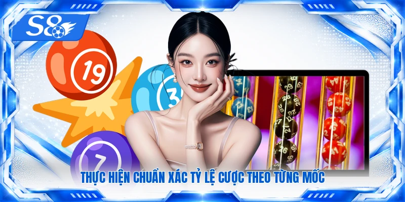 Thực hiện chuẩn xác tỷ lệ cược theo từng mốc